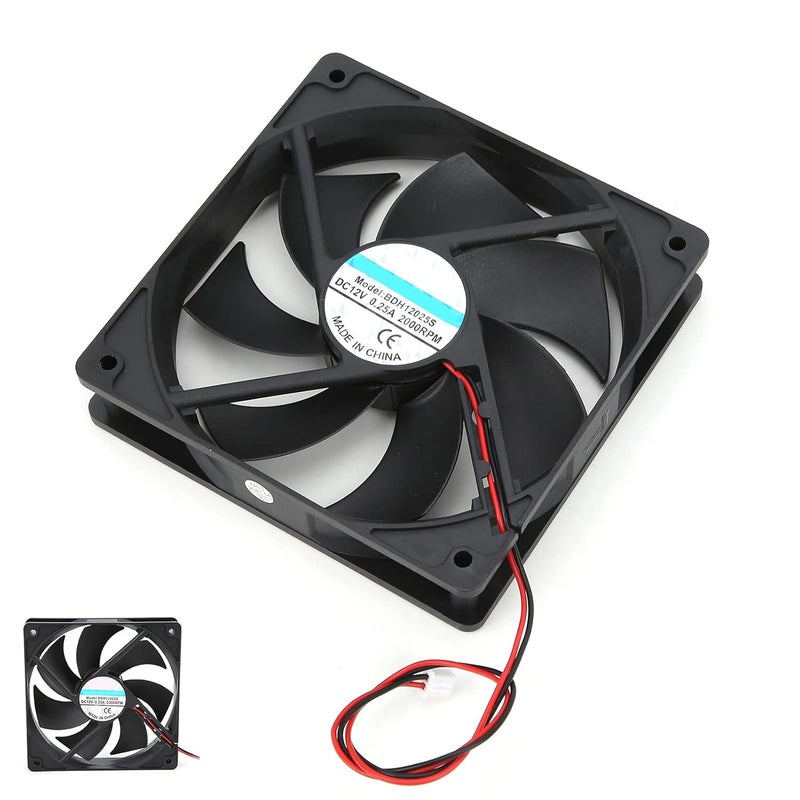Shanrya Incubator Fan, Incubator Exhaust Fan Low Noise High Power Motor for Indoor - Image 4